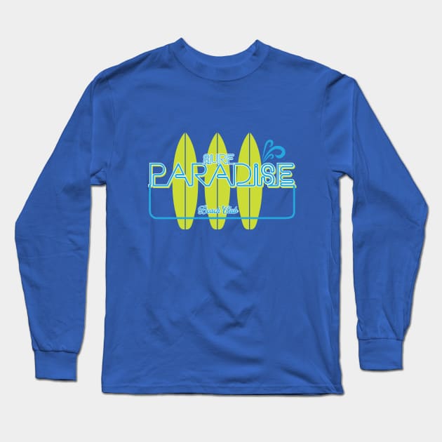 Surf Paradise Long Sleeve T-Shirt by SSSD